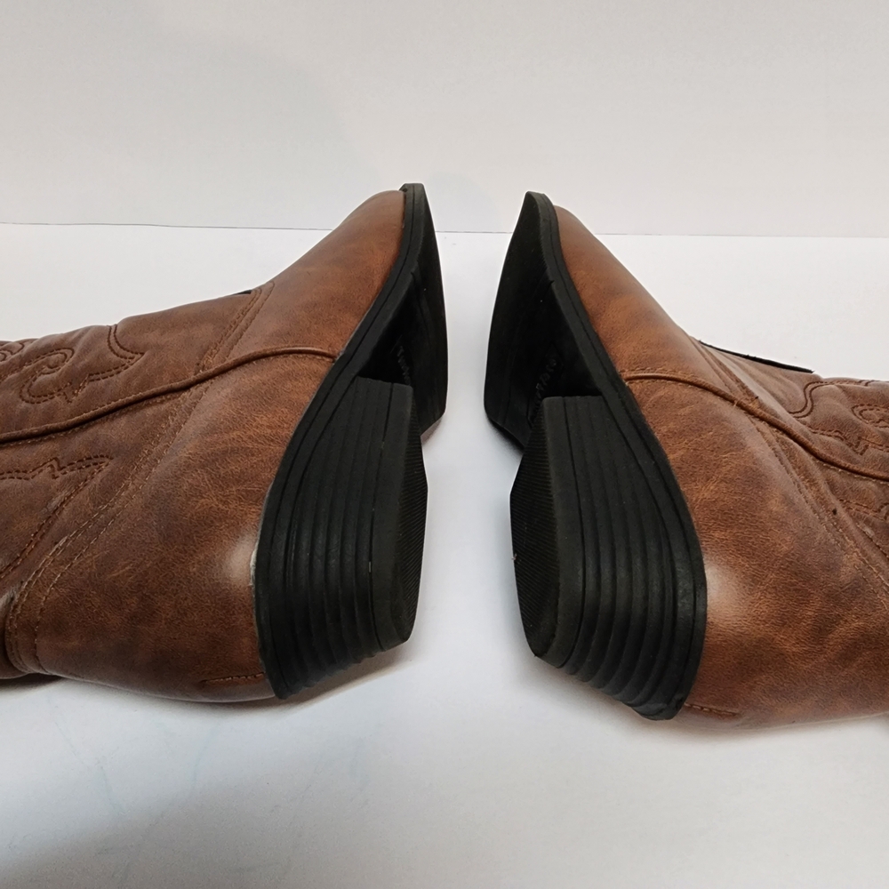 Tucker + Tate Brown Western Cowgirl Boots Size 4M - Picture 4 of 8